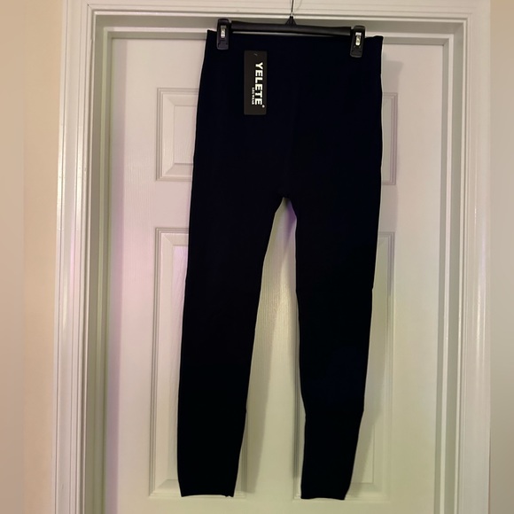 Yelete Pants - Navy Blue Fashion Leggings